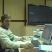 Working as a Graphic Designer in Hamayesh Afarinan Javid, early 2009